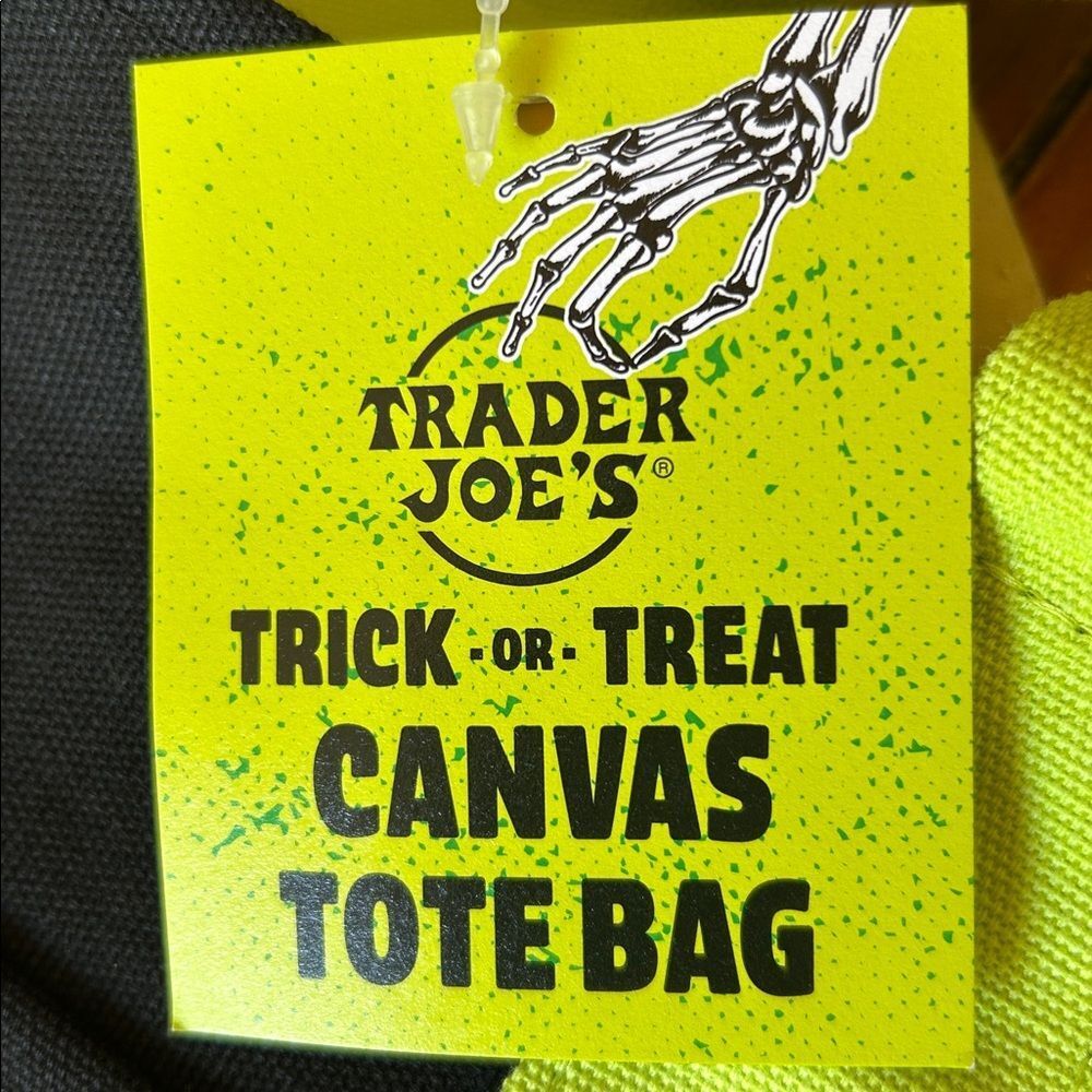 NWT Trader Joe's Reusable Halloween Trick or Trea… - image 8